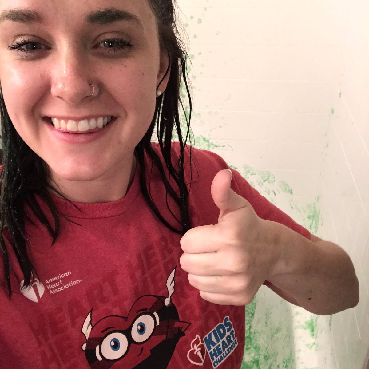 PEwithMsC_'s tweet photo. That’s a wrap on our @KidsHeartChall  family fun night! We danced, sang, and even watched me get slimed! This night brought us above our goal of 6,000 way to go cardinals I am so proud to be apart of this school! #togetherweSOAR @KerrydaleEs @KerrydaleNurse @MrsZeffiro https://t.co/y5uZFaTYPN
