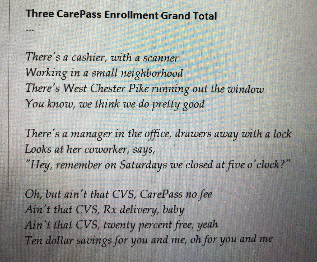 Jason_R_Dowd's tweet photo. Love the lyrical Genuis and dedication to saving customers money through our CarePass program at Store 2756  You guys are so much fun! Thank you for continuing to spread such positive energy! So Proud of entire District ! #D2Rocks #D2Stronger2gether https://t.co/9dNNPEprWe