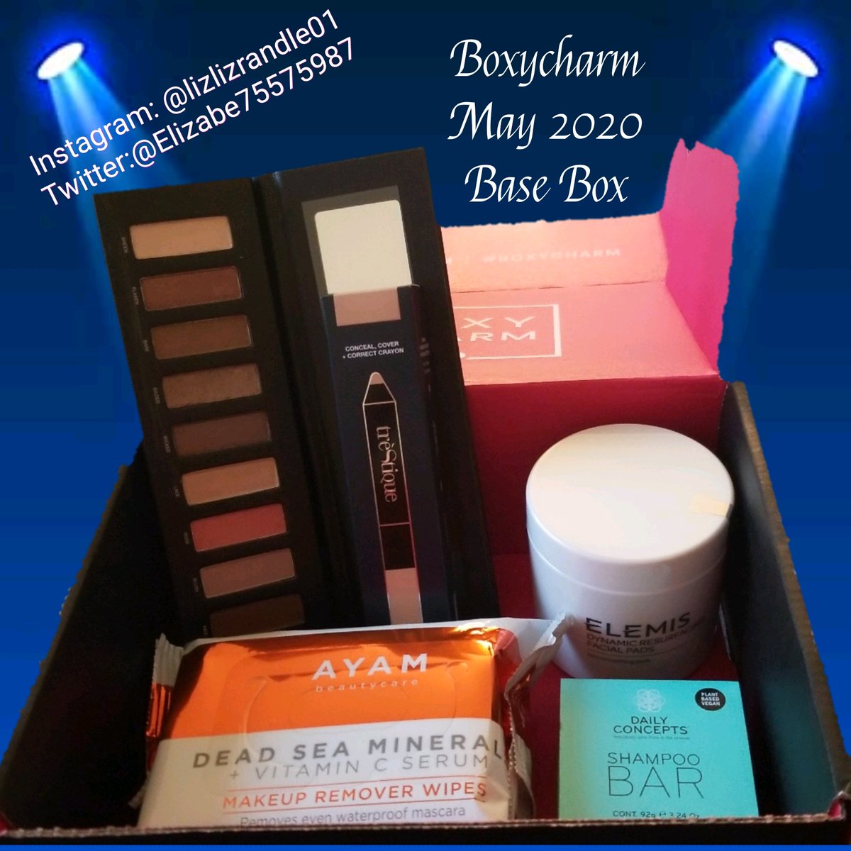 Elizabe75575987's tweet photo. Thoughts?
@boxycharm #may2020boxycharmbasebox #trestique #studiomakeup #elemis #ayambeautycare #dailyconcepts #subscriptionbox #makeupsubscription https://t.co/r0CxmDOWlL