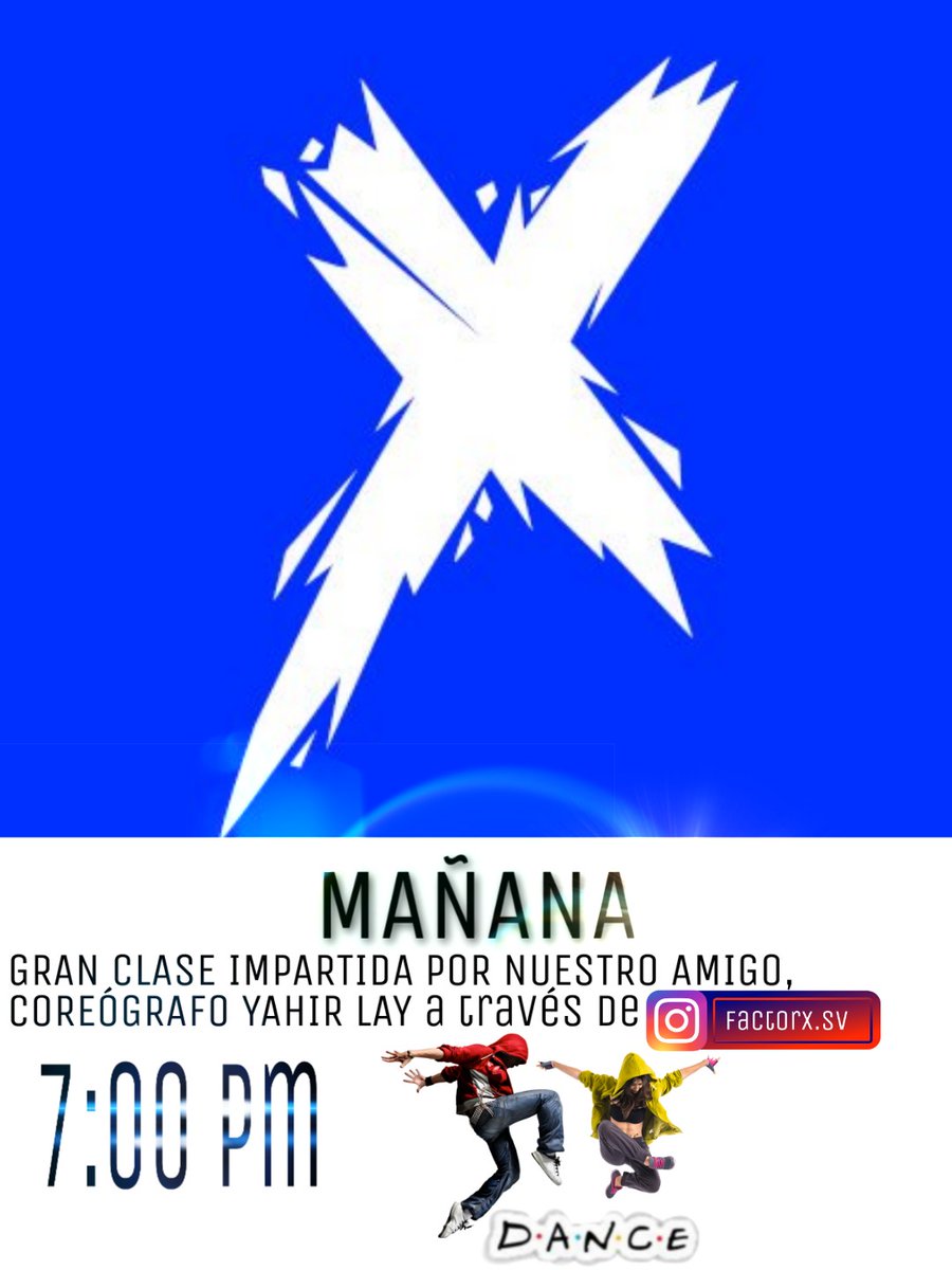 FACTORX_SV's tweet photo. Te esperamos 😎 https://t.co/8KWahNcM0L