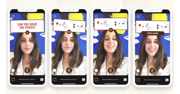 ChelseaCepicky's tweet photo. Chipotle Rolls Out Rebus Puzzle Lens on Instagram https://t.co/IL4ixgrbK9 via @Adweek https://t.co/TFyI2q8sxT