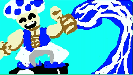 rev_mill's tweet photo. Surf's up Toad!
KevDaCat is the only person who has beat my hardest SMM2 level, and he did it 14 times!
I drew this pic for him. Check out his SMB2 bullet riding lvl.
Course ID = W3C-HPB-1NG
#SMM2 #SuperMarioMaker2 #SMM2Level https://t.co/xdtLSqNr6p