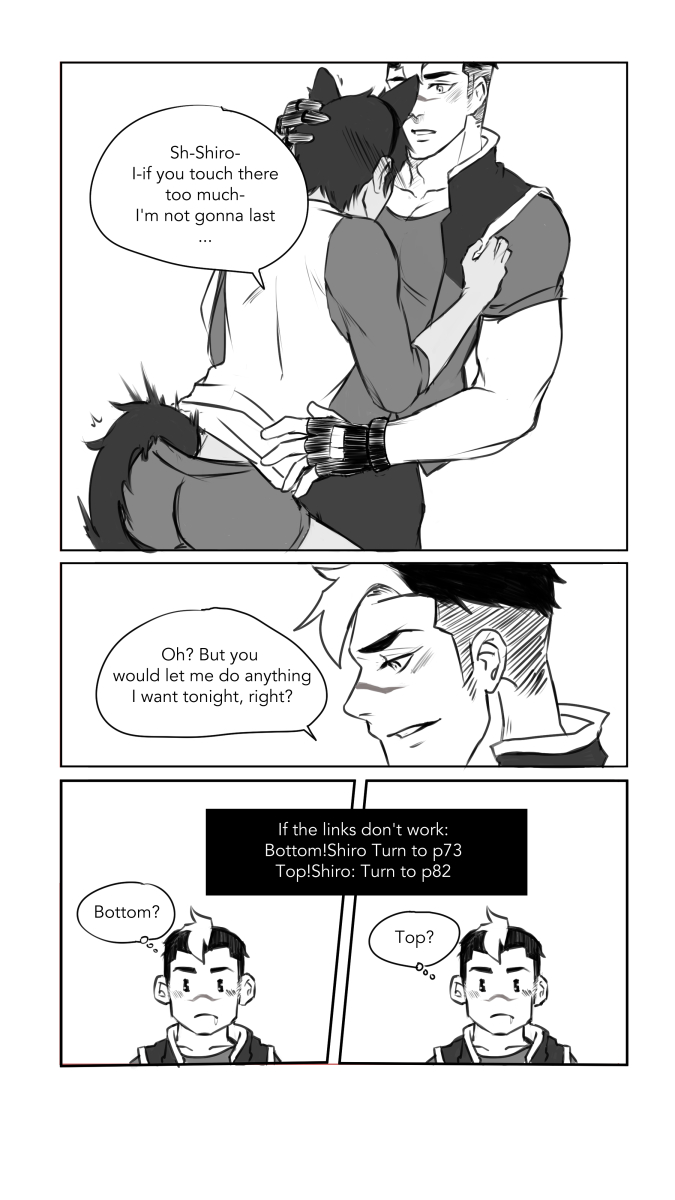 rustdust553810's tweet photo. Some pages from my bonus content in @talesofshance #shance #voltron #nsfw https://t.co/ew9OwOGlSx