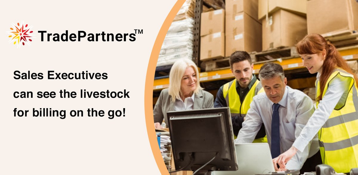 PartnersTrade's tweet photo. Now check livestock for billing on the go!
Download the app now @ https://t.co/Ue8nbOBFJ5
Reach Us @ https://t.co/cg780UJ1yT
#TradePartners™ #Sales #StockBiling #Billing #livestockbilling #billingsoftware #salestracking #salesexecutives #Livestockbillingsoftware https://t.co/IW6i57xaWn