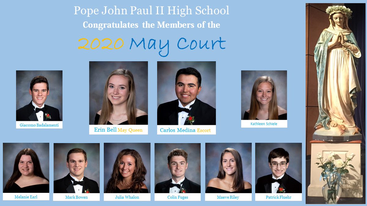 PJPHS's tweet photo. INTRODUCING THE 2020 PJP MAY COURT
Congratulations to our Seniors! God bless the PJP Family.
#SeniorStrong
#VirtualPanthers
Faith in God, faith in each other. https://t.co/OIB6xr5ukx