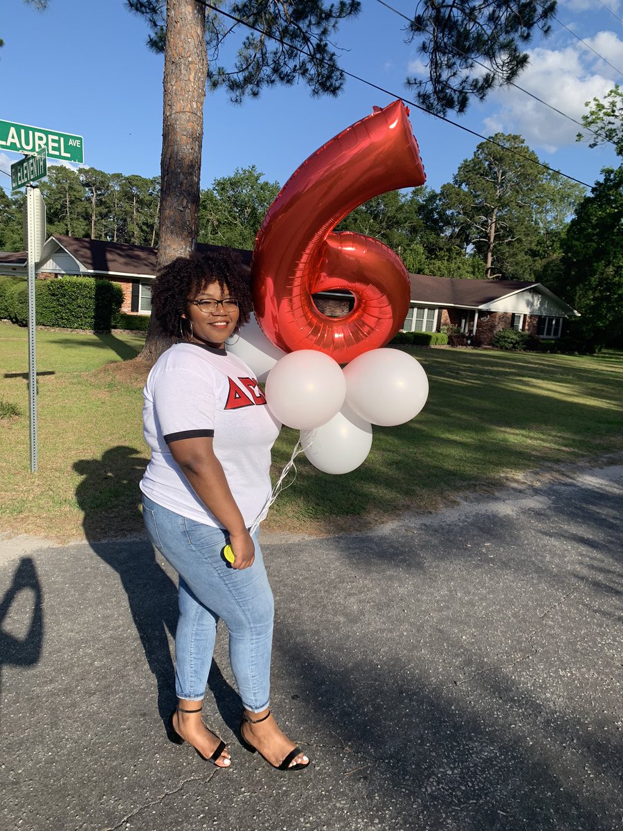 chettykey_'s tweet photo. Y’all may know me as Keyshonda, but in Deltaland, I’ll forever be known as Set It Off 🐘❤️

#ΔΣΘ #Tail #SixClub #Spring20 #SetItOff #Fearless6 #IotaSigma https://t.co/bCgaC5Twbq