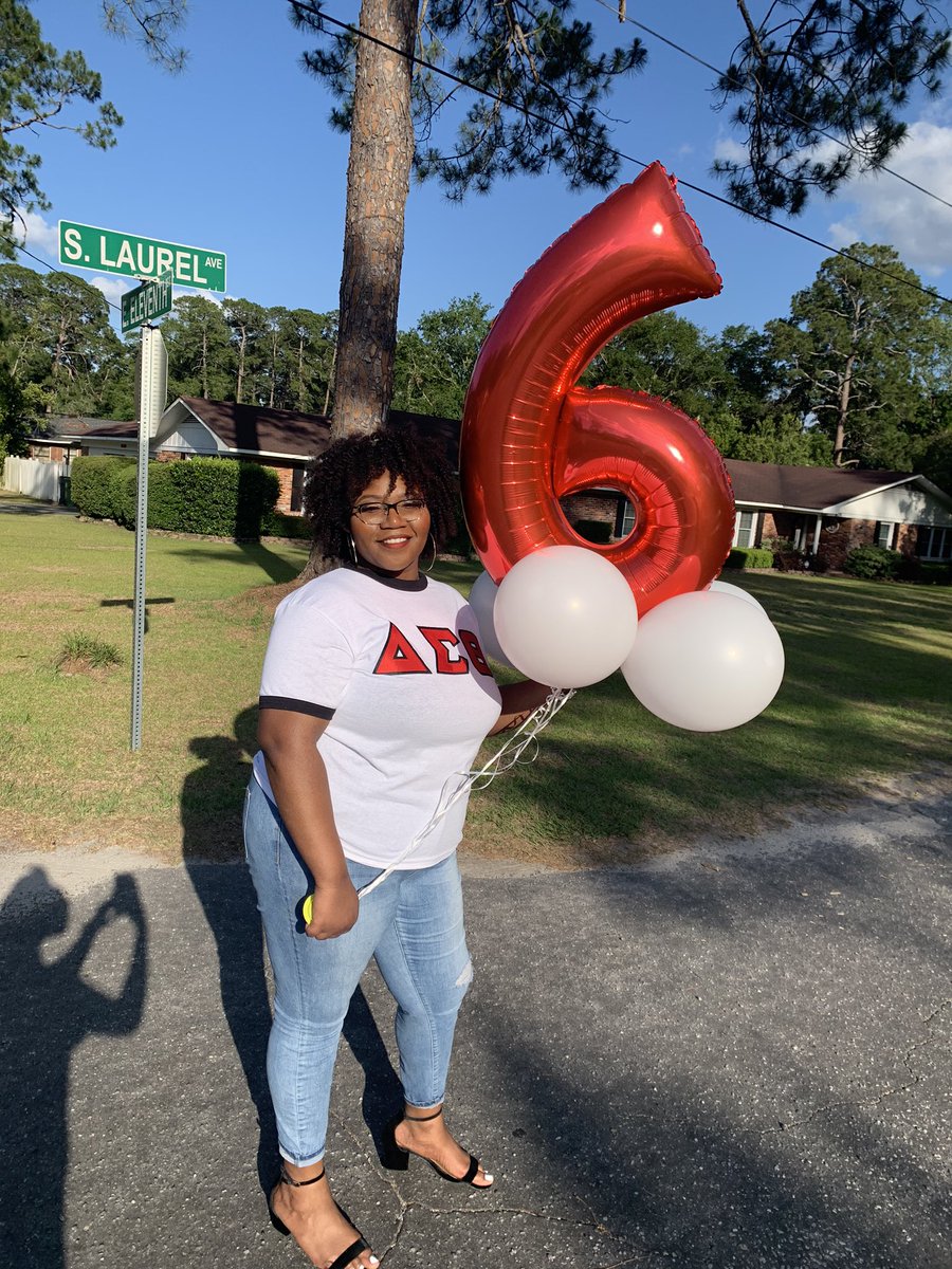 chettykey_'s tweet photo. Y’all may know me as Keyshonda, but in Deltaland, I’ll forever be known as Set It Off 🐘❤️

#ΔΣΘ #Tail #SixClub #Spring20 #SetItOff #Fearless6 #IotaSigma https://t.co/bCgaC5Twbq
