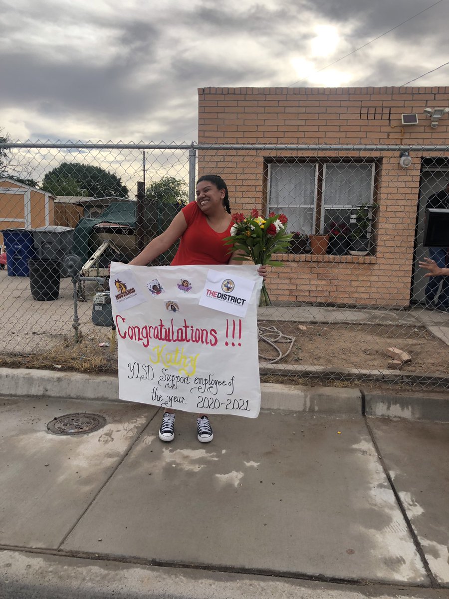 PASESYISD's tweet image. Congratulations Kathy! YISD Support Empployee of the Year! We’re all so very proud of you! @YsletaISD