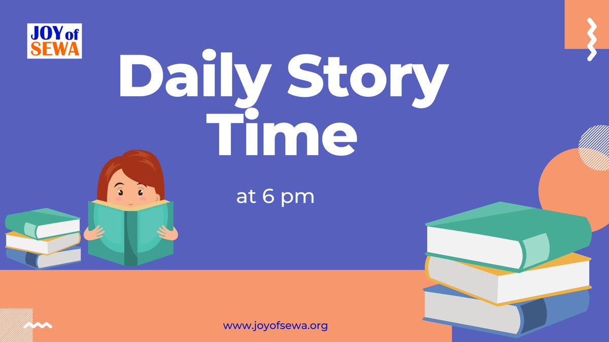 joyofsewa's tweet photo. Join us for JOS Daily Story Time at 6 pm Pacific! Watch here: https://t.co/GA6lPV4dY3

#book #storytimes #ChildrensBooks #kids #kidsbooksinquarantine #reading #ShelterInPlace #activity #youthvolunteer #JOSStoryTime https://t.co/7VxhTilmPH