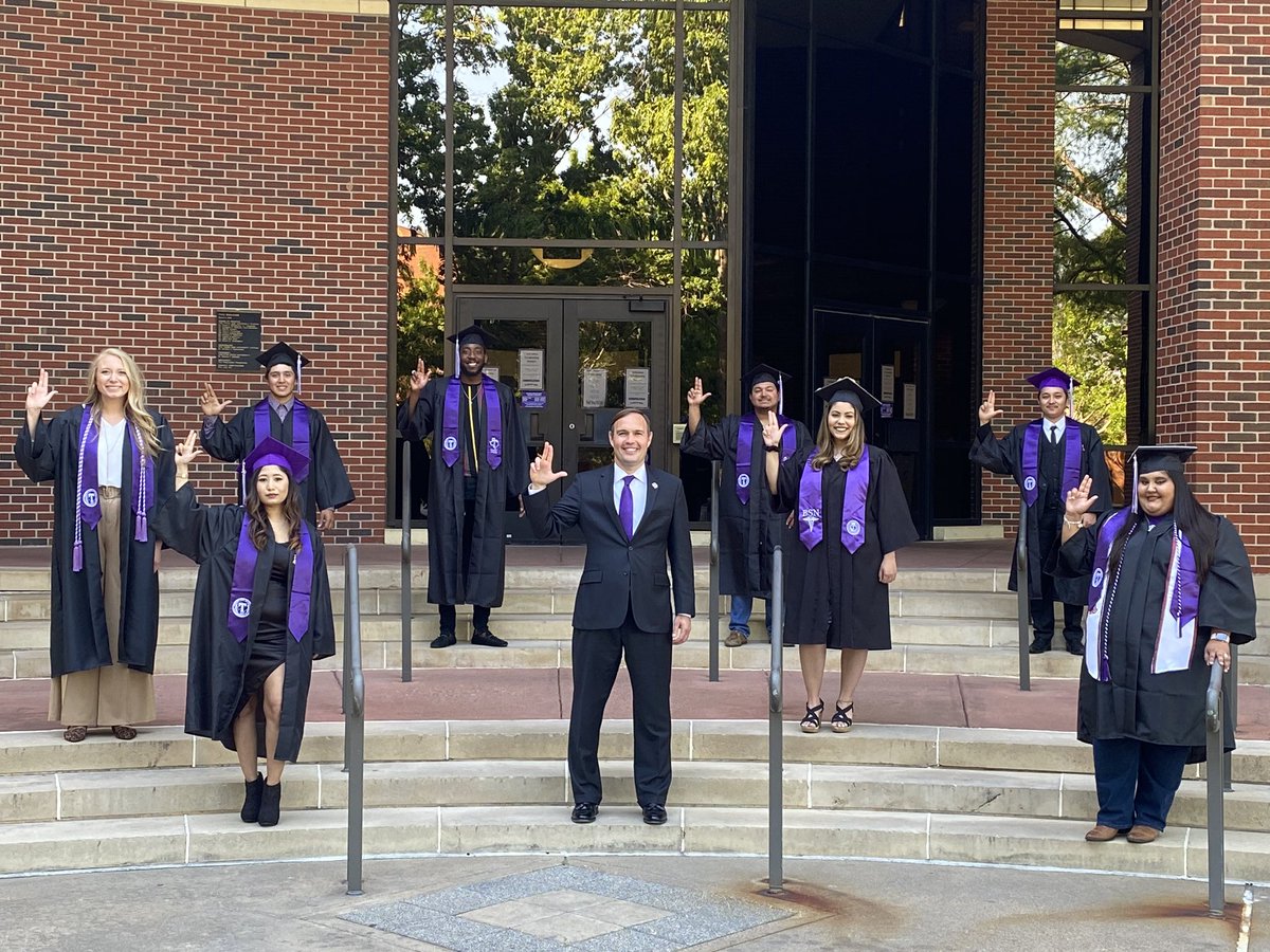 TarletonPrez's tweet photo. Proud to announce the creation of the President’s List to recognize outstanding academic achievement @TarletonState. Any student that earned a 4.0 GPA in the fall and/or spring semester will receive the well deserved recognition. #classof2020 #classofcovid19 #proudprez https://t.co/mFTt9fQkiE