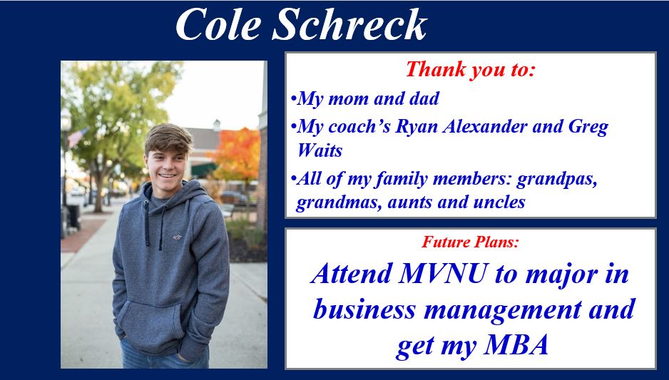 GCHSCounselor's tweet photo. GCHS Senior Spotlight! Congrats to Cole!  
@GCHSclassof2020 @GCHS_Greyhounds #classof2020strong #classof2020 #gchsseniors https://t.co/VaqY32arVL