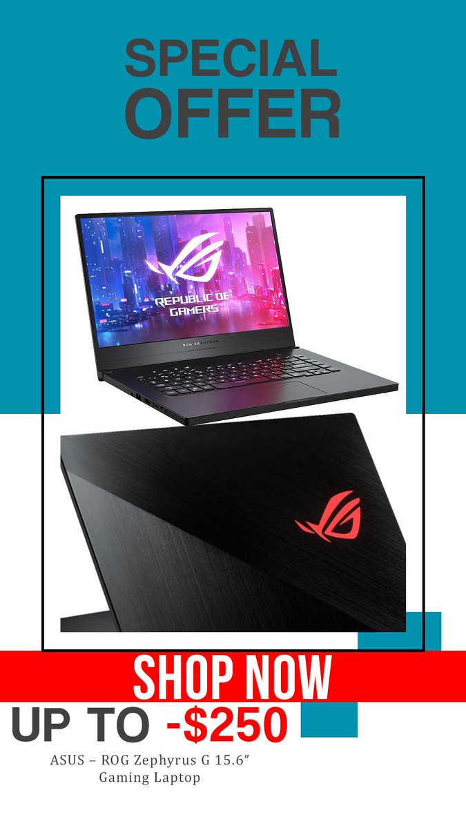 techcatches's tweet image. By @ASUS_ROG The ROG Zephyrus #gaming #laptop discounted -$250 head now to techcatches.com