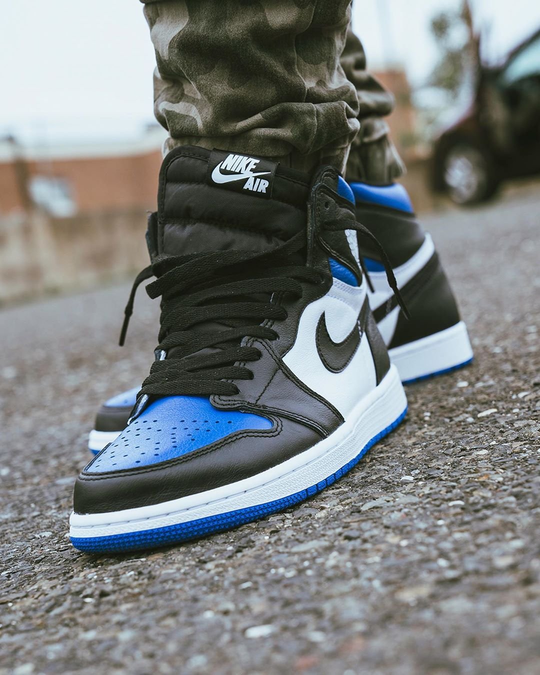 shoe palace jordan 1 royal toe