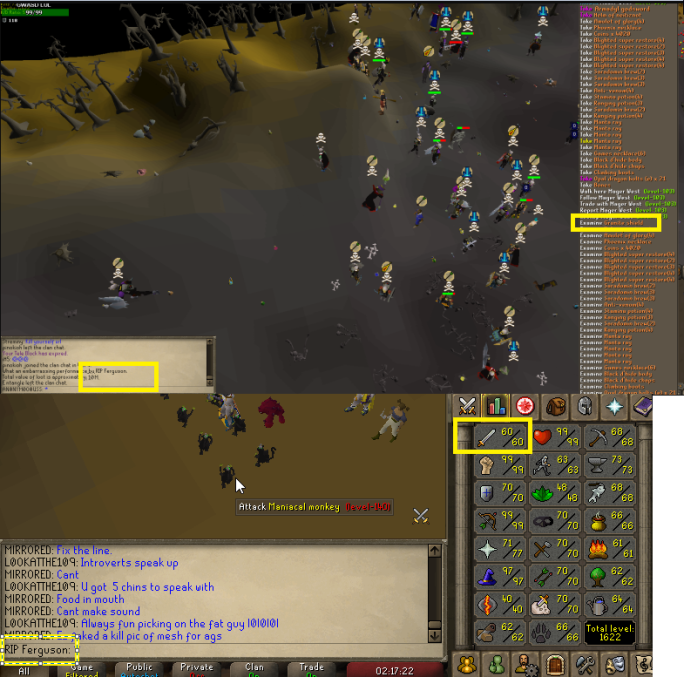 Vengeance_OSRS's tweet photo. When you're so desperate to kill a Viking you start Faking Loot pictures. 
@EliteZerks  At least pick one of our members with 75 attack next time. https://t.co/711uuFePjn