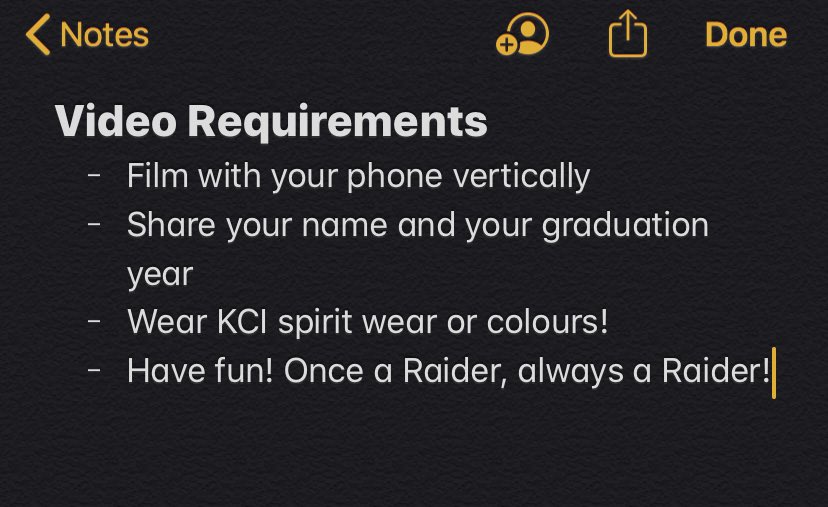 ONEKCI's tweet photo. Calling all KCI alumni! We need your help! Send a video clip (1-3 mins) to abbey_gingerich@wrdsb.ca. Share your fav KCI memory, talk about life after high school, give advice to the class of 2020! Send your KCI pics as well! Due by June 5! Share this everywhere!❤️💛🖤 #RaiderTime https://t.co/TBNSEYp8tx