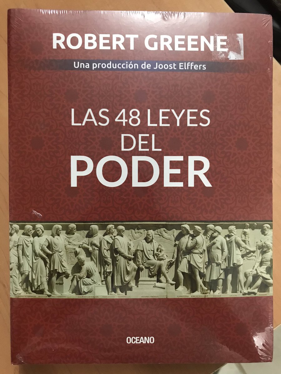 LuisGamato's tweet photo. Me había resistido a leer este libro, pero en uno de los libros que estoy editando hacen referencia a algunas leyes de #robertgreene 

#libros #inspiración #librosrecomendados📚 https://t.co/upTtBalwA1