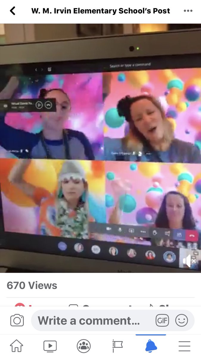 Facebook live dance party was amazing tonight <a href="/wmirvinelem/">W.M. Irvin Elementary</a> !!!!!! DJ Jazzy Lee @alee_pbis had the Eagles hopping. Thank you to all the staff for making this a great family event.#CantHideIrvinPride