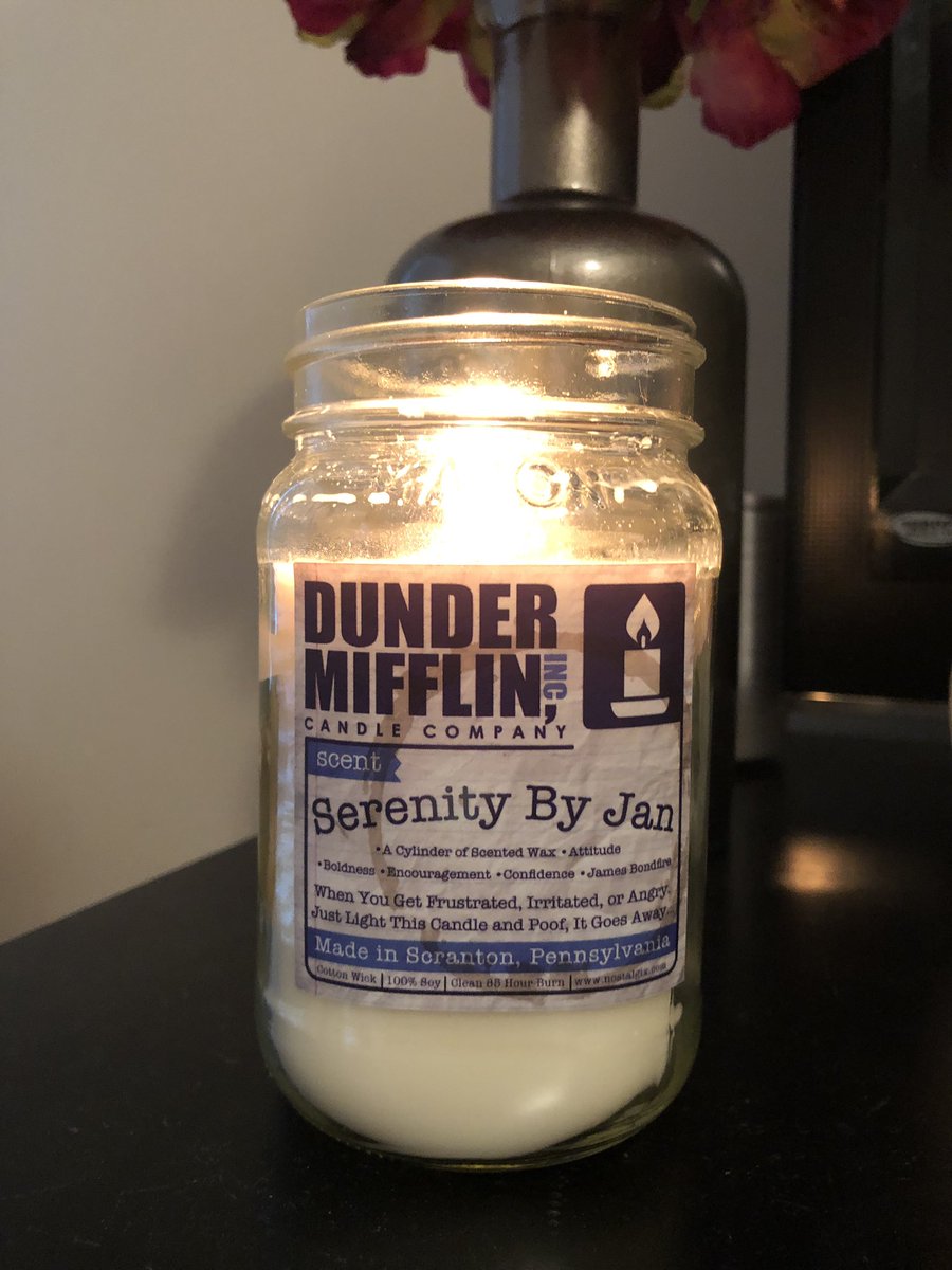 dukefanclee's tweet image. I planned a “dinner night” for my wife this week (5/10) to celebrate 7yrs. It consisted of music by The Hunted, mainly their smash hit “That One Night” on repeat, one romantic candle by Jan &amp;amp; #TheOffice playing on our 20” inch plasma TV #SerenityByJan #ThatOneNight #Babe #Winning