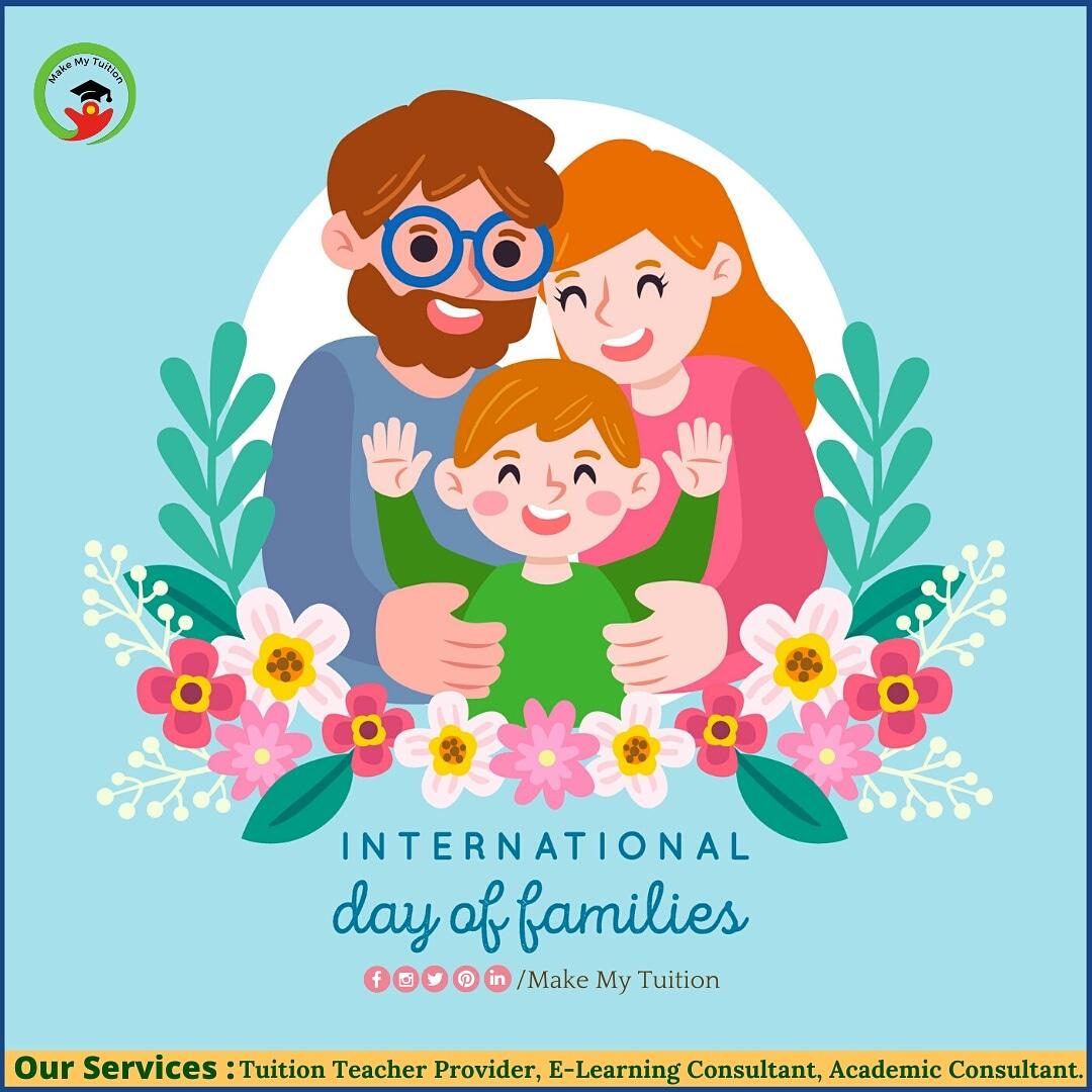 makemytuition's tweet photo. "Family Is Not An Important Thing. It's Everything." Happy International Day Of Families.
For More Information Please Visit
https://t.co/4FDpup1E2a Or
Contact Us ☎️ :- 9140724426, 8564886808
#hometuition #tuitionteacher #tuition #learninghours #onlinetuition https://t.co/xqAoHZz1Hd