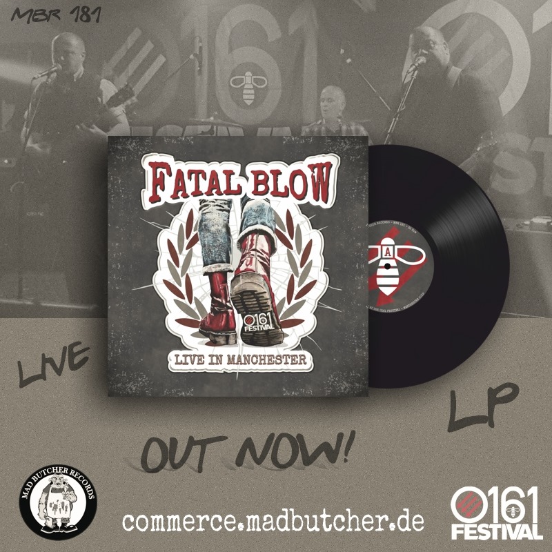 Mad_Butcher_Rec's tweet photo. ARSEKICKIN`LIVE RECORDING!!!!
FATAL BLOW LIVE IN MANCHESTER LP
Listen here: https://t.co/mTJdYLs5PZ… https://t.co/dt7TLJoDp4