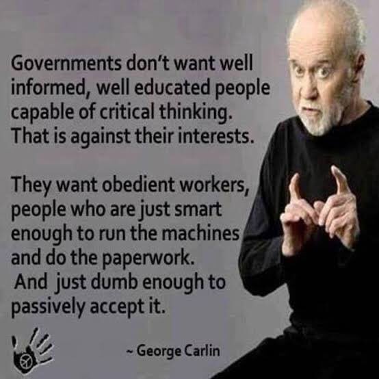 @JennaPrice @MarieCo92176893 Carlin said it best