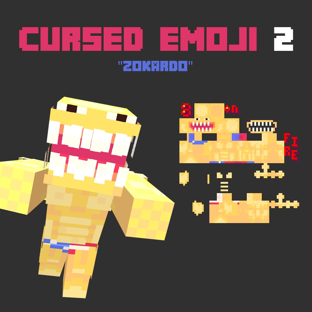 cursed emoji  Minecraft Skins