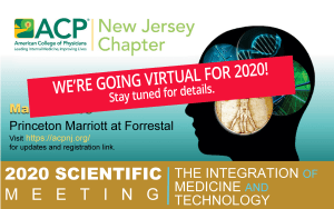 ACPNJ1's tweet photo. Big news! After careful consideration we have decided to reschedule the 2020 Scientific Meeting as a fully virtual event. Stay tuned for more information coming soon! https://t.co/I9Y3V3DPGN