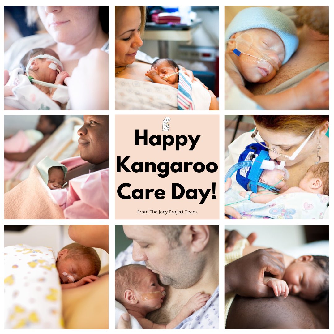 TheJoeyProject_'s tweet photo. Happy #KangarooCareDay! 

Today we celebrate #KangarooCare and also marks the ending of our #research survey recruitment! 

#NICU mothers and nurses share your experiences with #KMC in our online survey: https://t.co/Oe4aN2EssB

#kangaroocareawarenessday #kangaroomothercareday https://t.co/P34i65JY6T