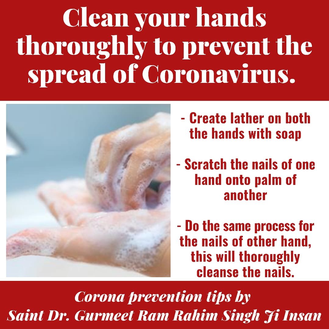KanikaInGrace's tweet photo. Absence of physical &amp; mental illnesses is good health.

Today, millions of people are living a happy life with good health even in the time of #Covid_19 epidemic, only because of the tips given by Saint Dr @Gurmeetramrahim Ji.
So, try #HelpfulTipsToBeatCorona for a healthy body.. https://t.co/KoZB37CIVS