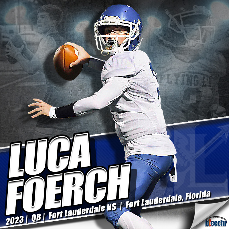 bleechr's tweet image. Introducing...
LUCA FOERCH
@FoerchLuca 
 
2023 / QB
5’11”, 165lbs, 3.5 GPA
@FlyinglsFB 
(Ft Lauderdale, FL)

bleechr.com/profile/4221-l…

#TargetedFootballExposure @larryblustein @FlyingLsAthlete