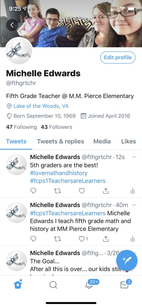 Michelle Edwards tweet media
