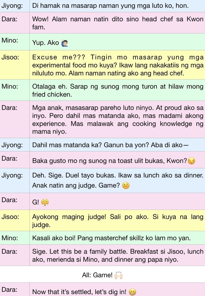• 70 LIVING WITH THE KWONS •Convo heavy morning update  #daragon  #DaragonAU