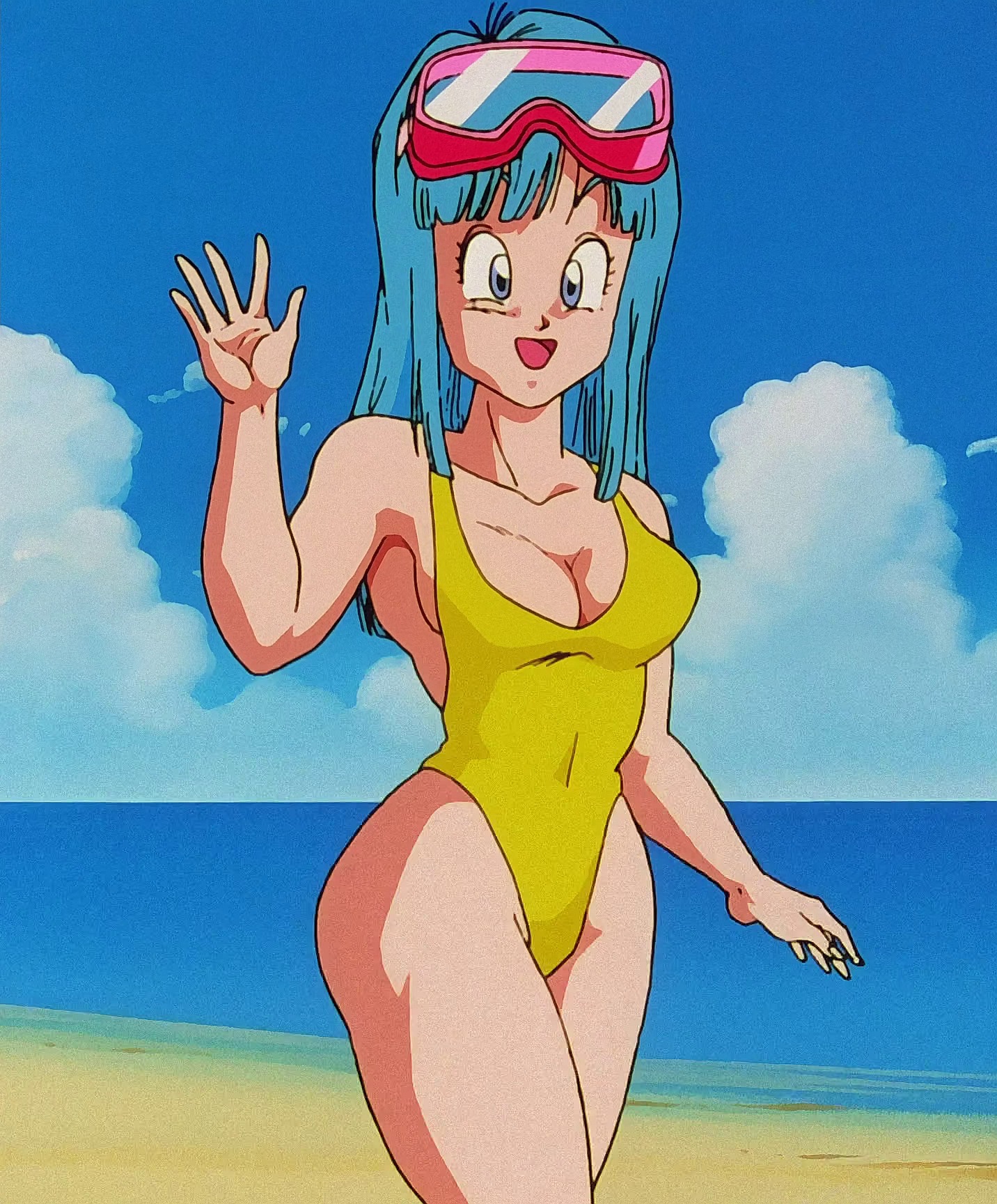 “Screenshots of Maron from Dragon Ball Z. Albums https://t.co/H3btn7s1Bk or...