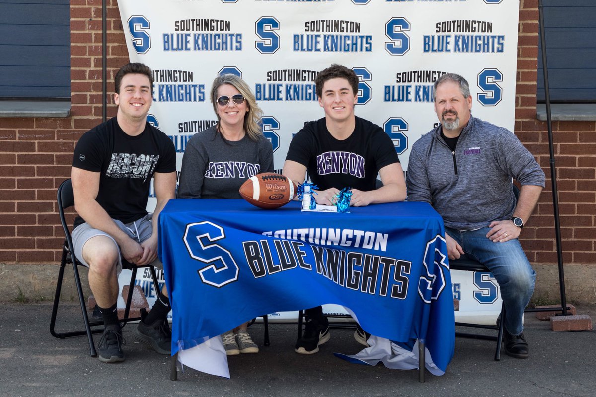 DruryCoach's tweet photo. Congratulations to Sam Bouchard for commiting to play Football at Kenyon College! @SamBouchard621 @KenyonFootball #BKF https://t.co/3srRT7usNq