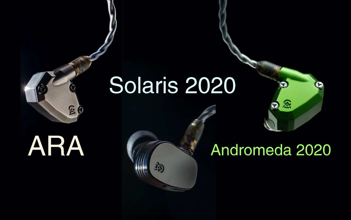 u4gethk's tweet photo. Campfire Audio 2020 新耳機 Solaris 2020 / ARA / Andromeda 2020 #Andromeda2020 #ara #CampfireAudio #ECT #ECTHK #Solaris2020 #SolidBody #TAEC #發燒耳機 #耳機 https://t.co/747lHOlA9U https://t.co/cgT5cZoUh9