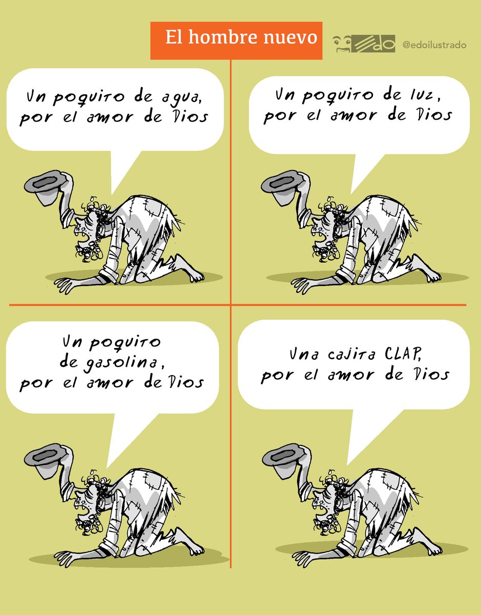 EdoSanabria's tweet photo. El sueño del comandante: 
El hombre nuevo se hizo realidad https://t.co/iHKV1Bu4kk