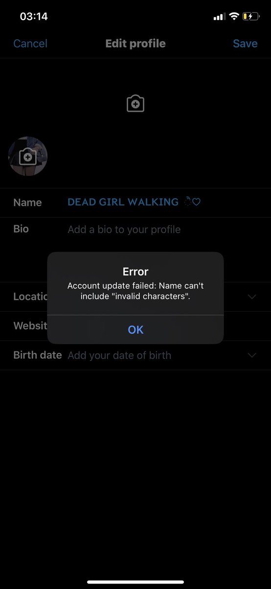 / if twitter thinks that im going to have ugly ass basic text as my display name they’re mistaken