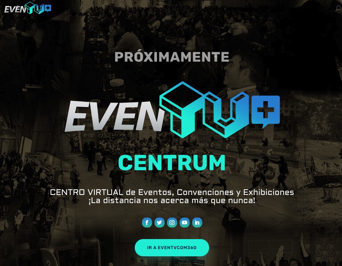 eventvplus's tweet image. Pronta ɪɴᴀᴜɢᴜʀᴀᴄɪóɴ ᴅᴇ #CENTRUM, ᴇʟ Cᴇɴᴛʀᴏ Vɪʀᴛᴜᴀʟ ᴅᴇ Eᴠᴇɴᴛᴏs, Cᴏɴᴠᴇɴᴄɪᴏɴᴇs ʏ Exʜɪʙɪᴄɪᴏɴᴇs, ʙᴀʟᴏ ʟᴇᴍᴀ "Lᴀ Dɪsᴛᴀɴᴄɪᴀ ɴᴏs ᴀᴄᴇʀᴄᴀ ᴍás que Nᴜɴᴄᴀ"👏🏻👏🏻 eventvplus.cl