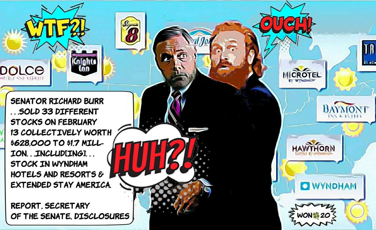 billoneil02's tweet photo. "Redbeard's" Wyndham tag line was "I LOVE MY JOB!"  Hell, with financial investment insurance like that, I guess YOU loved YOUR JOB TOO EH, Senator Burr!?  @dems_cc @mcdcc @everydem @SenateDems @FrederickDems @scdp @HouseDemocrats @mddems @mdhousedems @MDSenate @SenateDems @SCDWC https://t.co/20ZN0qgkvr