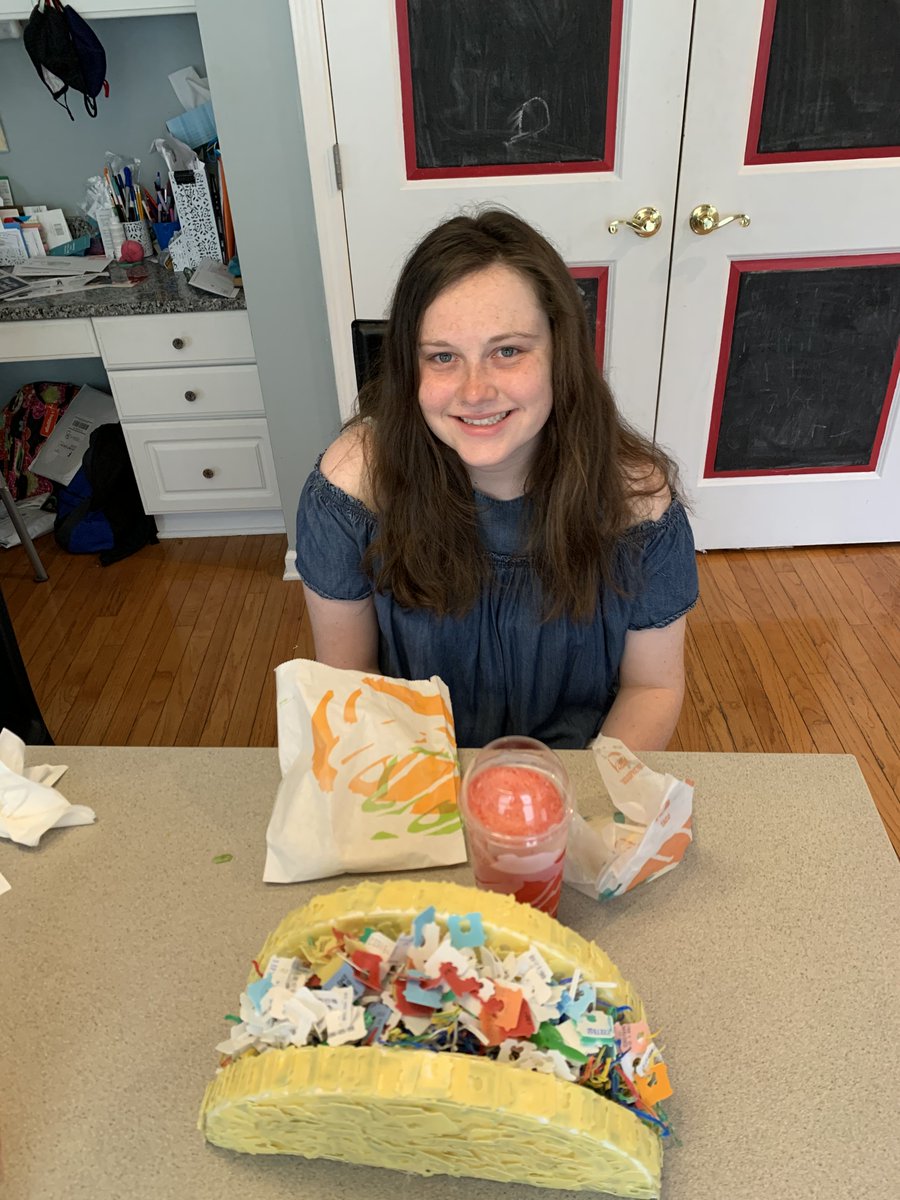 daniellecares17's tweet photo. WOOOOOOWWWW!! This morning I found out the best news! I received a $10,000 scholarship from Taco Bell. I am super honored and grateful for this scholarship as it will be put for me to go to grad school. #TacoBellFoundation #LiveMasScholarship https://t.co/RgqIIZxp8y