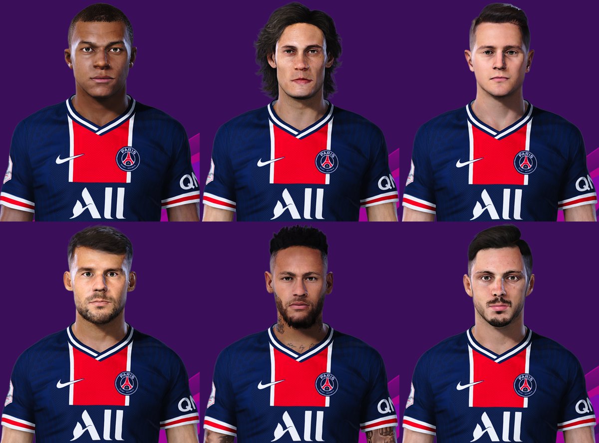 makidan14's tweet photo. PSG Face Update #eFootballPES2020 https://t.co/UeiUo0BTbp