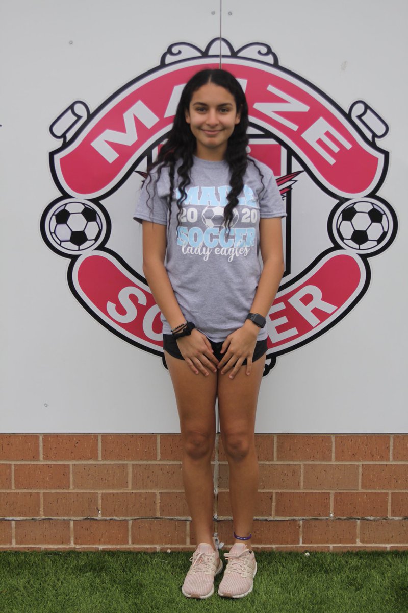 Senior Night Edition - Capatain Nayeli Reveles will play soccer next fall at Butler CCC and is a pre-med major.  She is grateful for her parents and family support.  Also, grateful for her team mates and being a part of the soccer program at Maize.