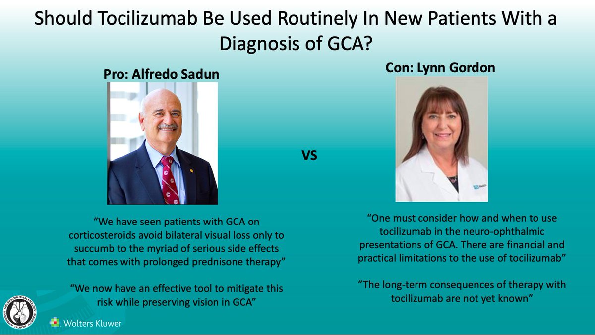 journalneurooph's tweet photo. Should Tocilizumab Be Used Routinely In New Patients With a Diagnosis of GCA? Journal of Neuro-Ophthalmology.
Article: https://t.co/VmNv0sKX7n
#brain #Eye #vision #research #GCA #Ophthalmology #Ophtho #Tocilizumab #vasculitis #NewMed #ProVsCon @DohenyEye @UCLA @UCLAHealth https://t.co/rqQ0rv7ofp