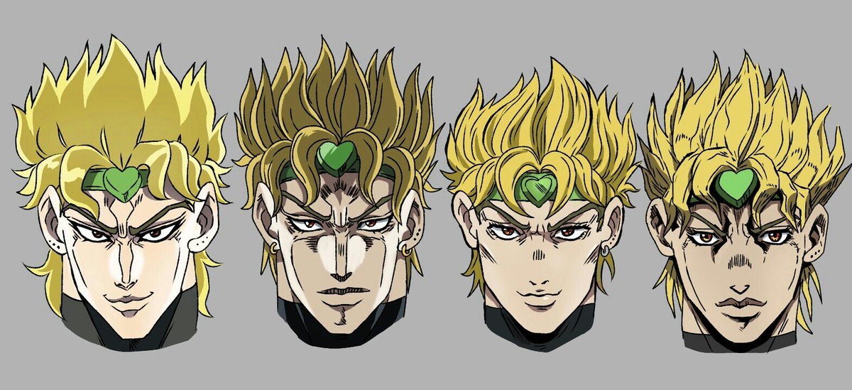 DIO all art style.