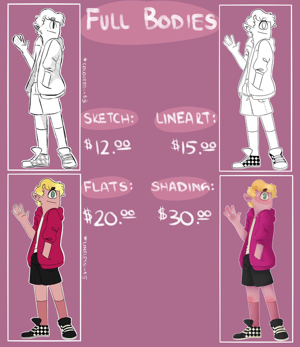 gaarlikbreadd's tweet photo. reposting cuz i managed to get my paypal working so i am no longer venmo exclusive dont mind me
•
[ #commissions #commissionsopen #commissionswanted #commissionsheet #commissioninfo #commissioninformation #artcommissions ] https://t.co/UIRqI8ap5X