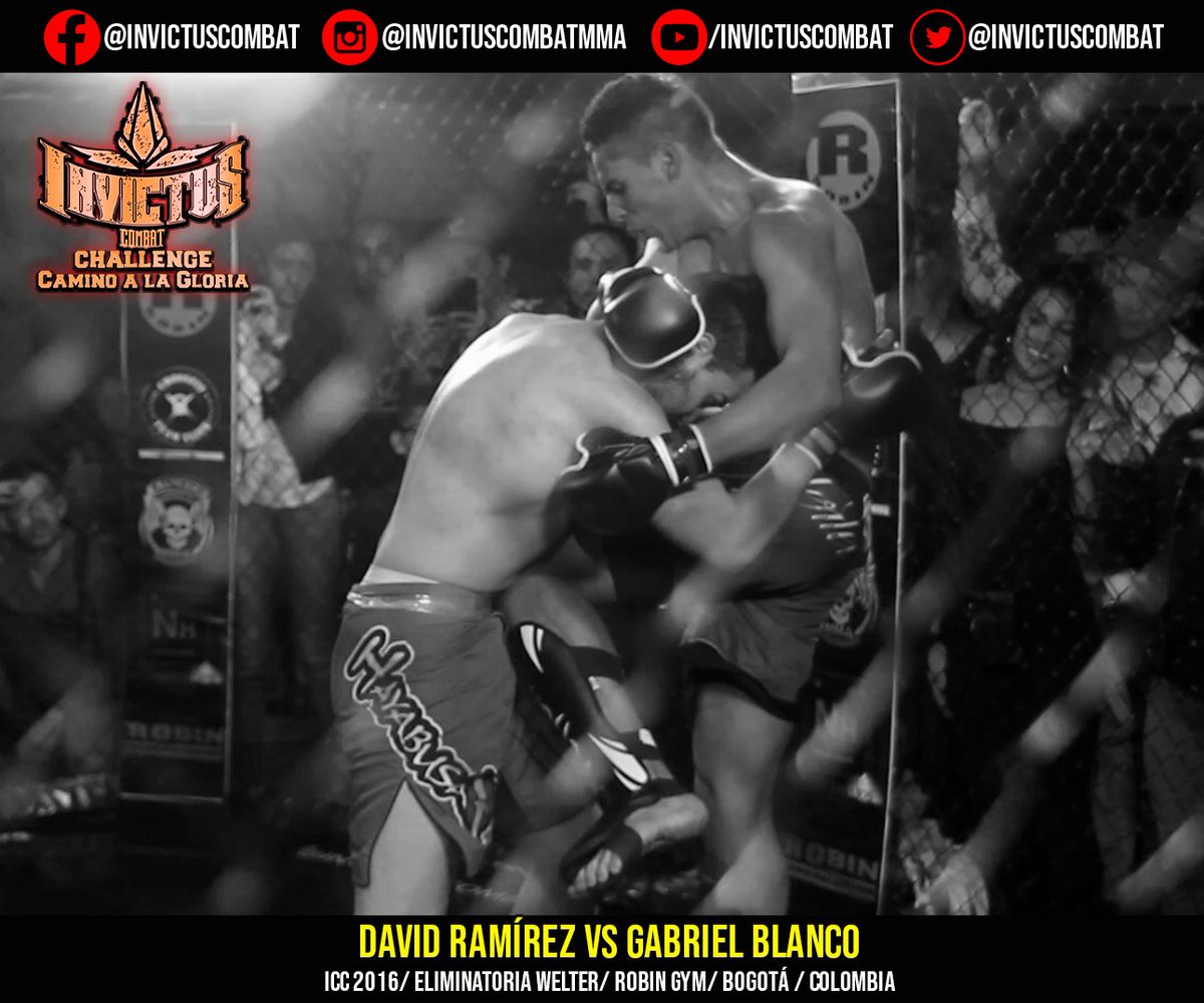 InvictusCombat's tweet image. 💣El clinch y una buena aplicación💥🔥
.
.
👊😎 "Cierra distancia con un as bajo la manga... Ramírez de Titanium MMA vs Blanco de alianza FFC &amp;amp; Team Oquendo #ICC2016 Eliminatorias Welterweight ” 💥🔥Próximamente disponible en nuestro canal youtube.com/InvictusCombat 💪😎🏆