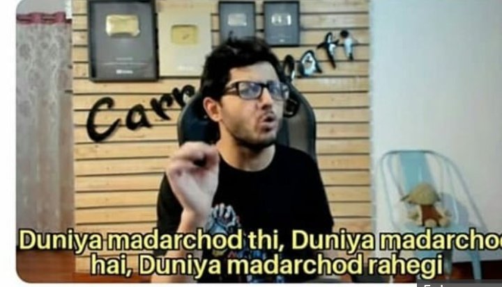 IttsMayank's tweet image. #bringbackcarrysvideo #justiceforcarry 
After removing Carry's most liked video once a legend said :-