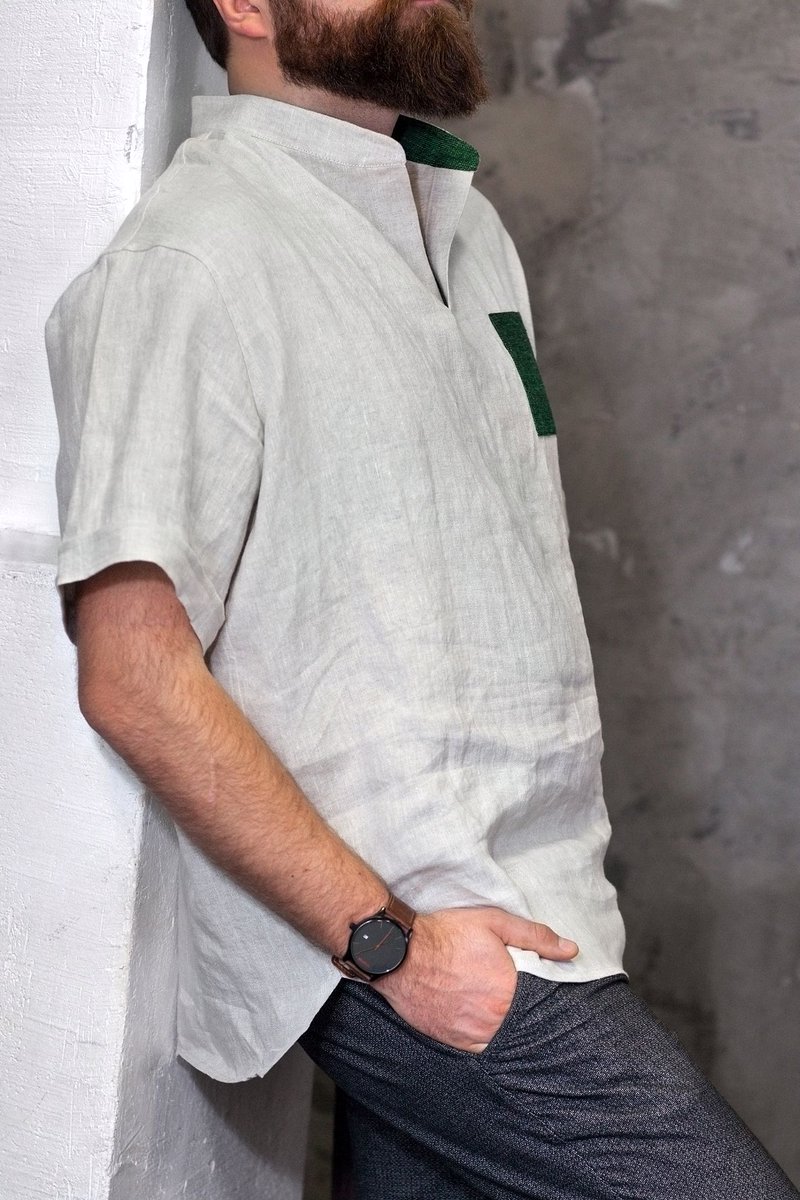 Baltis15's tweet photo. Our first garment - a rare combination of Lithuanian linen and raw silk. Raw silk details are emerald in color with a matt shimmering surface. Suitable for an afternoon in nature, a summer walk in the city, or a weekend getaway.

#linen #linenclothes #silk #summerclothes https://t.co/40FjHKC1ck