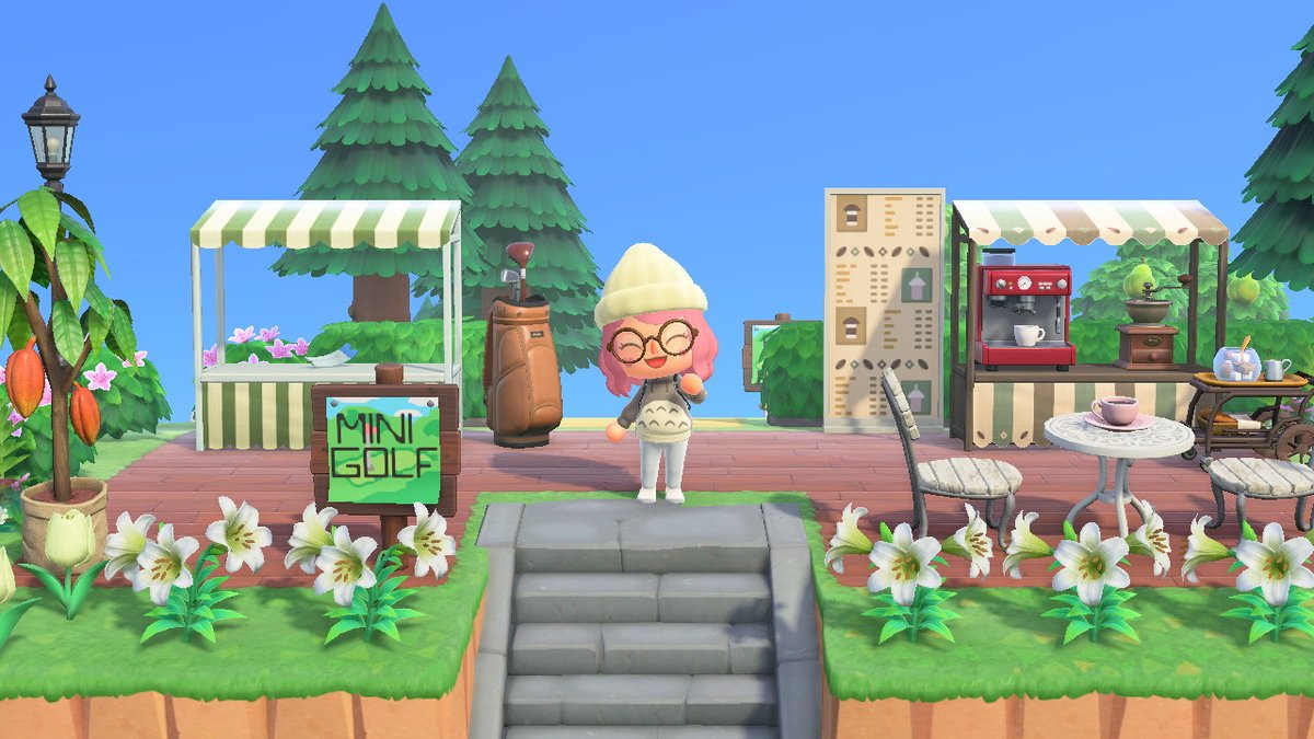 Charlinov_'s tweet photo. Probably one of my favourite areas of my island :) #AnimalCrossing #ACNH #NintendoSwitch https://t.co/HZdkiXaKGn