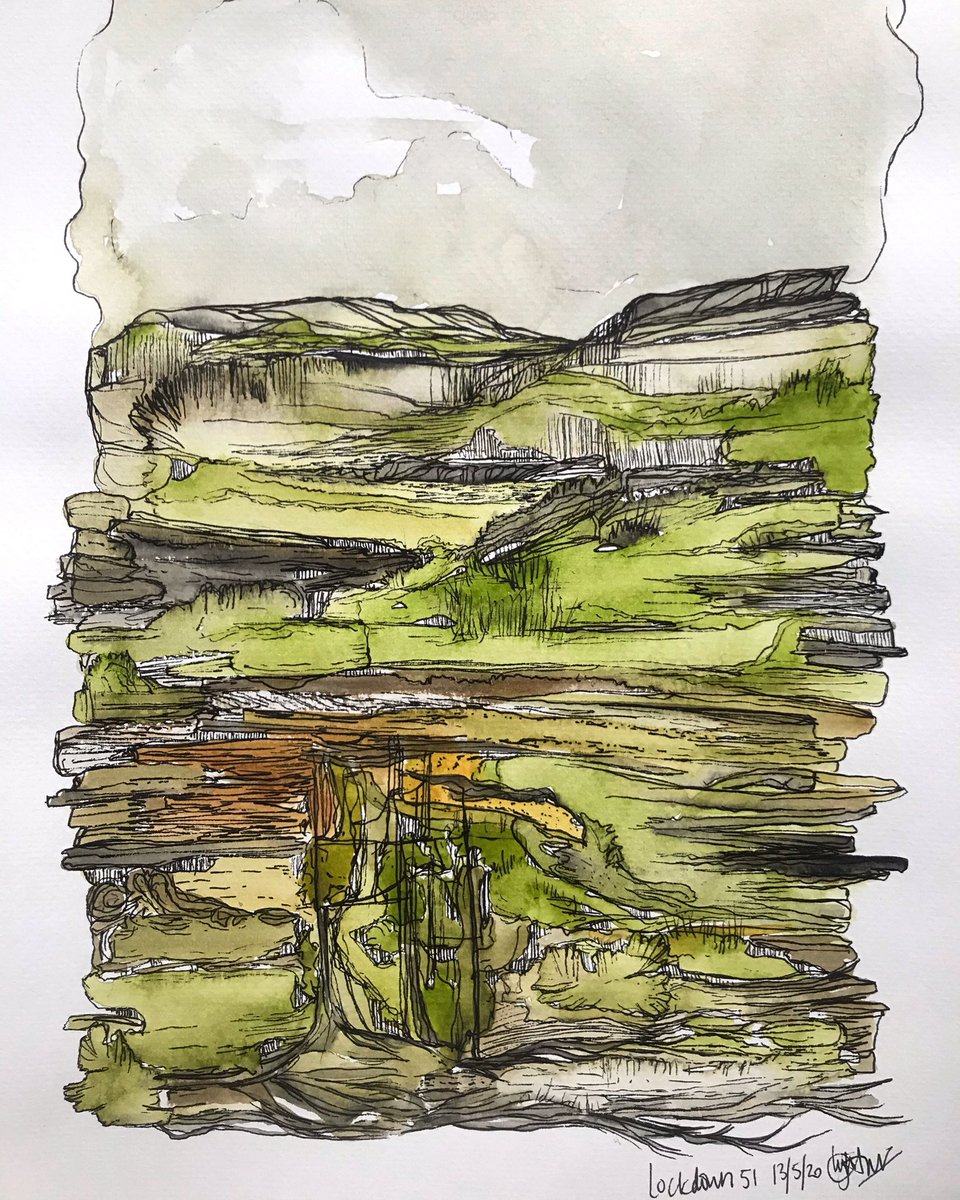 LizAtkin's tweet photo. I’m joining the #artistsupportpledge, a generosity-based scheme by Matthew Burrows to help #artists in #COVID19, we sell work up to £200 anyone can buy, on reaching £1K I pledge to buy from another artist.

My #lockdown watercolours, £150 each + £5 p&amp;p DM to buy! #supportartists https://t.co/0vMDjjC4vd